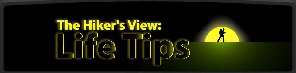 AP archive Hiker's View Life Tips archive page banner